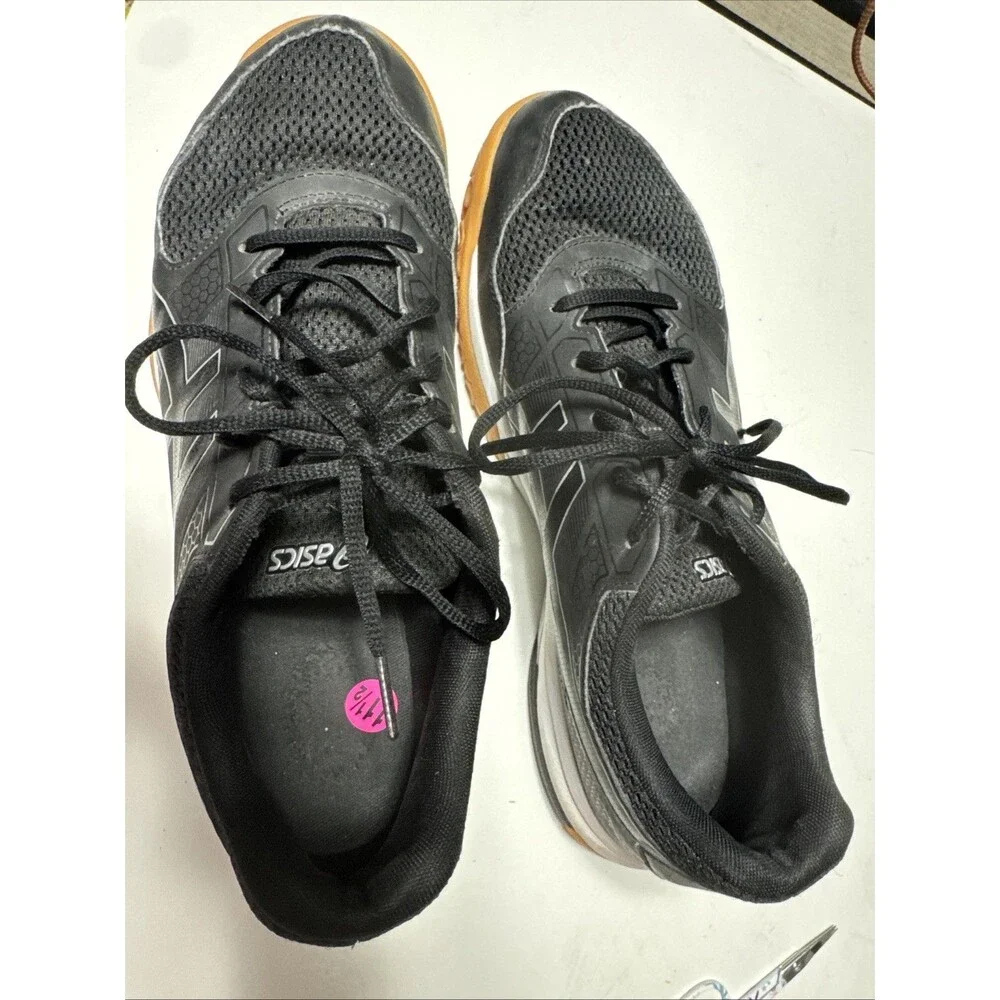 Asics Mens Gel Rocket Black Volleyball/Running Shoes Sneakers Size 11.5